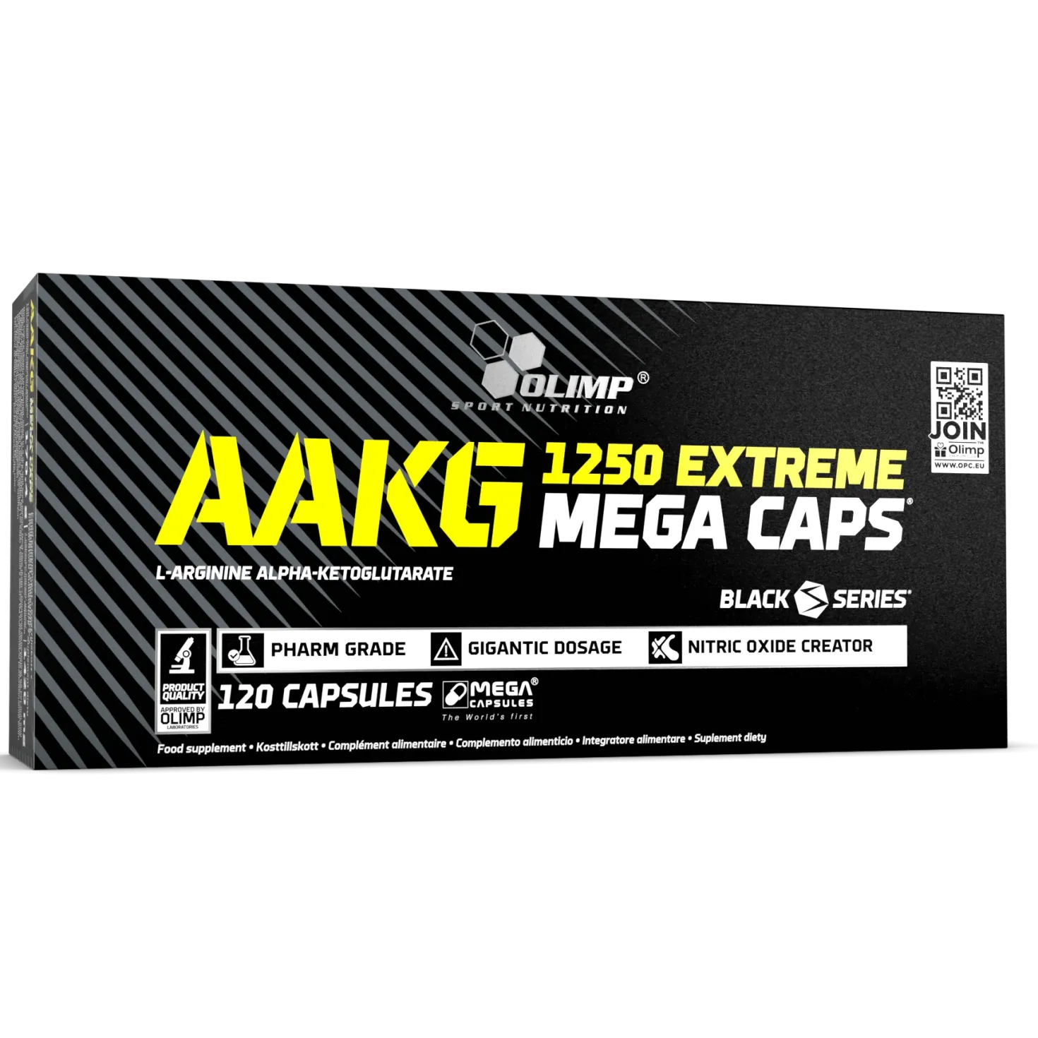 AAKG 1250 Extreme Mega Caps (120 Kapseln)