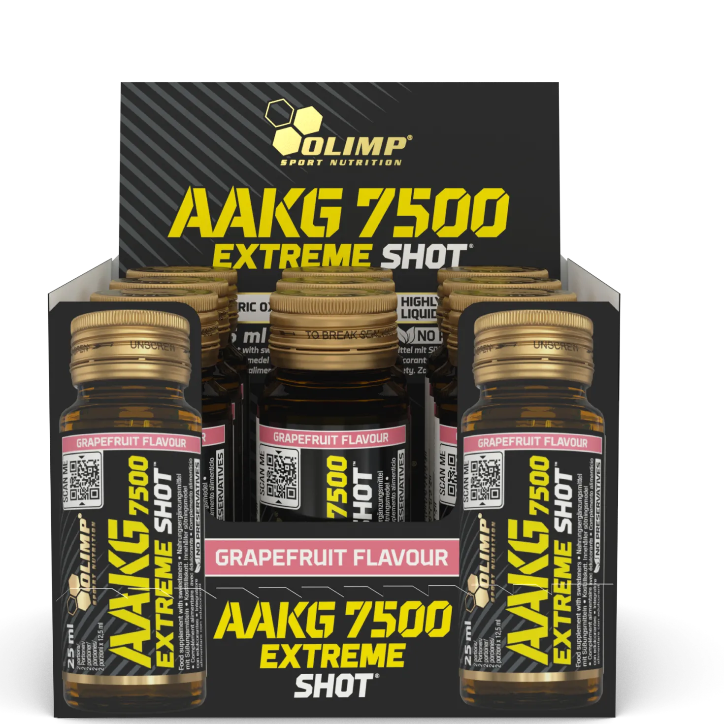 AAKG 7500 Extreme Shot (9 x 25ml)