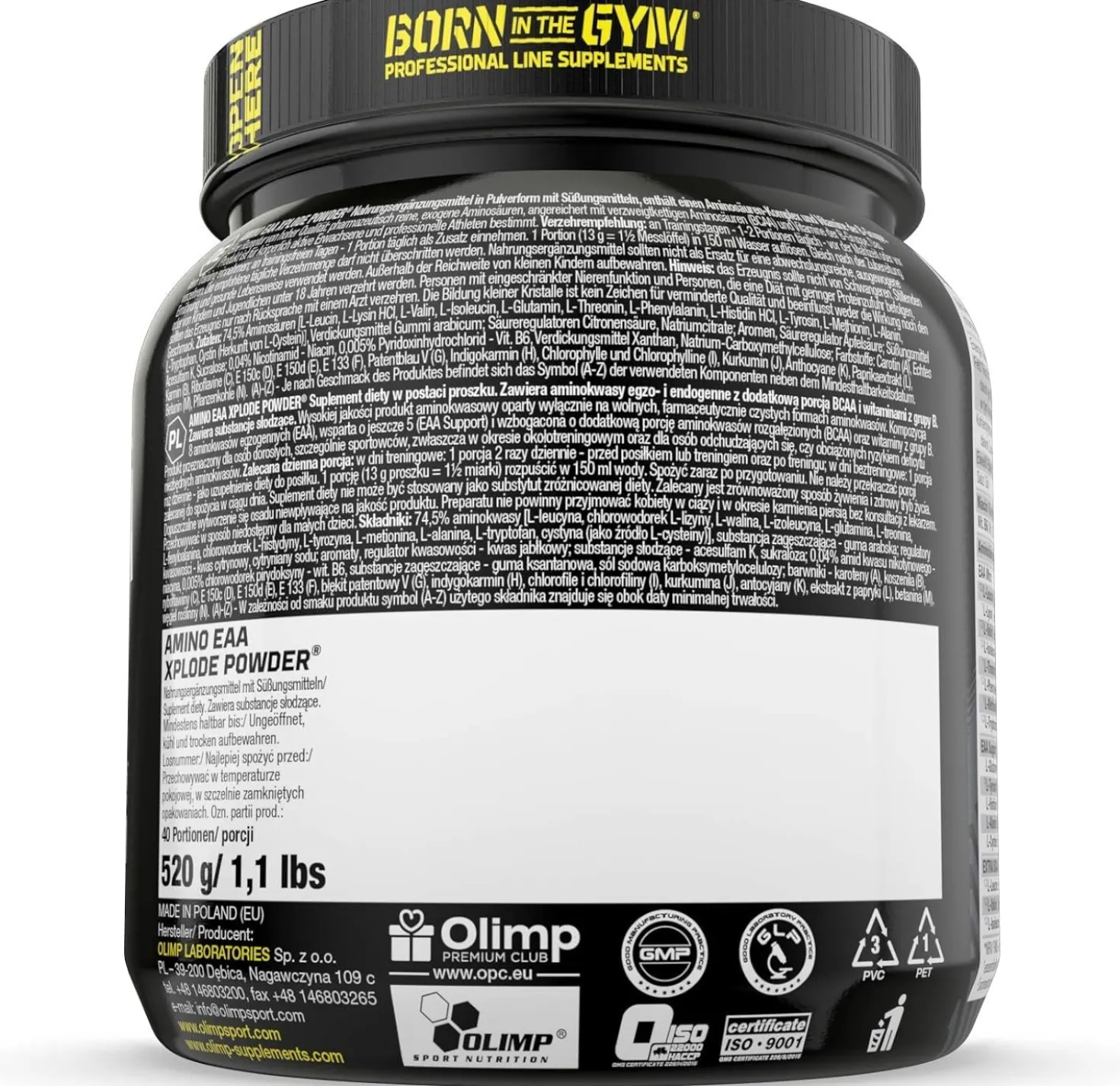Amino EAA Xplode (520g)