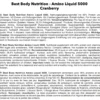 Amino Liquid 5000 Cranberry (1000ml)