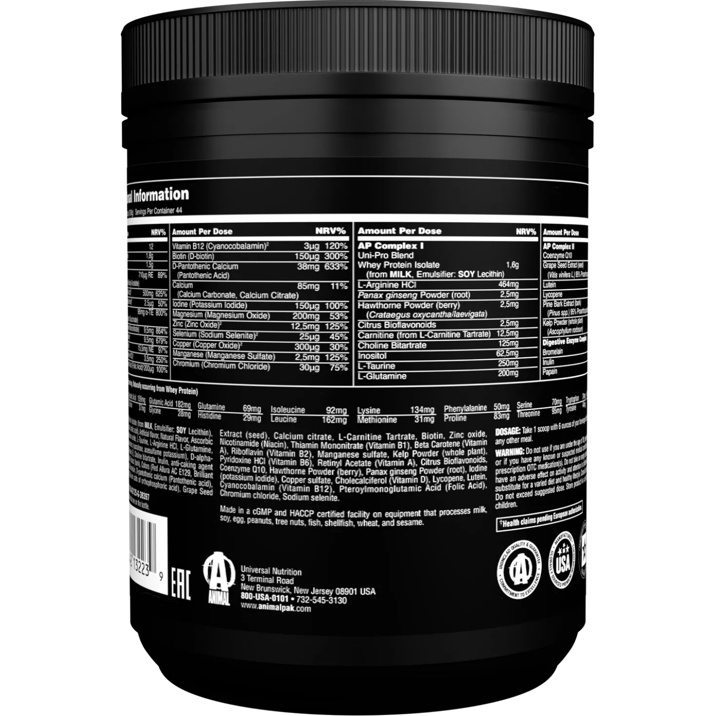 Animal Pak Powder (342g)