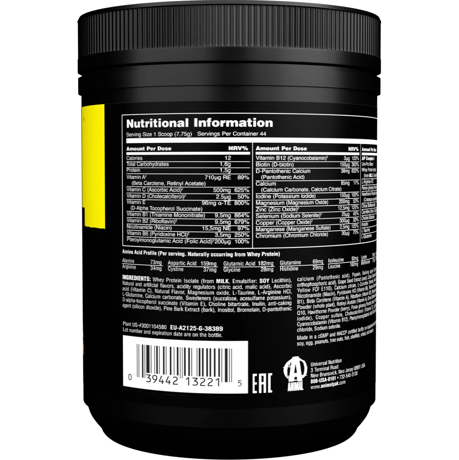 Animal Pak Powder (342g)