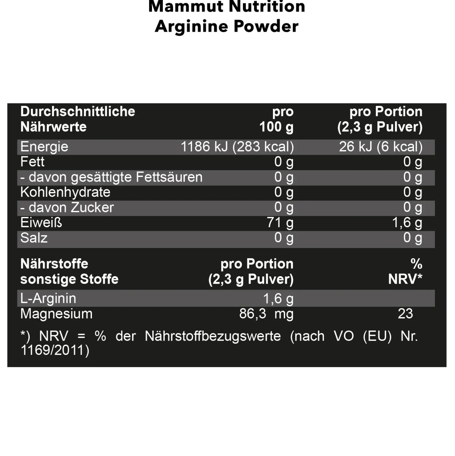 Arginin (300g)