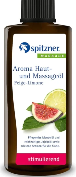 Aroma Haut- und Massageöl Feige-Limone (190ml)