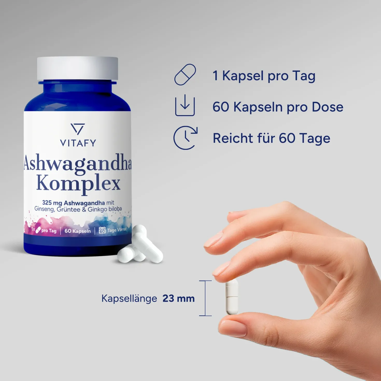 Ashwagandha Komplex (60 Kapseln)