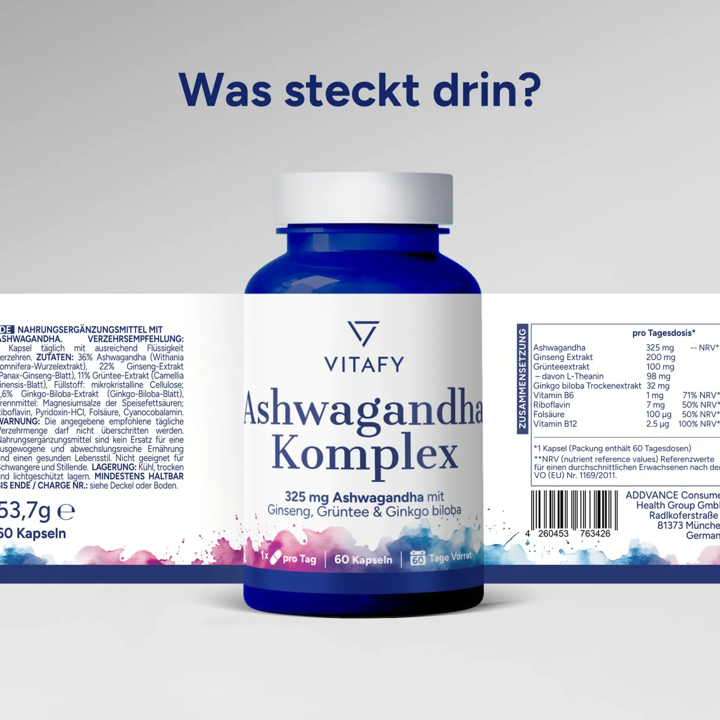 Ashwagandha Komplex (60 Kapseln)