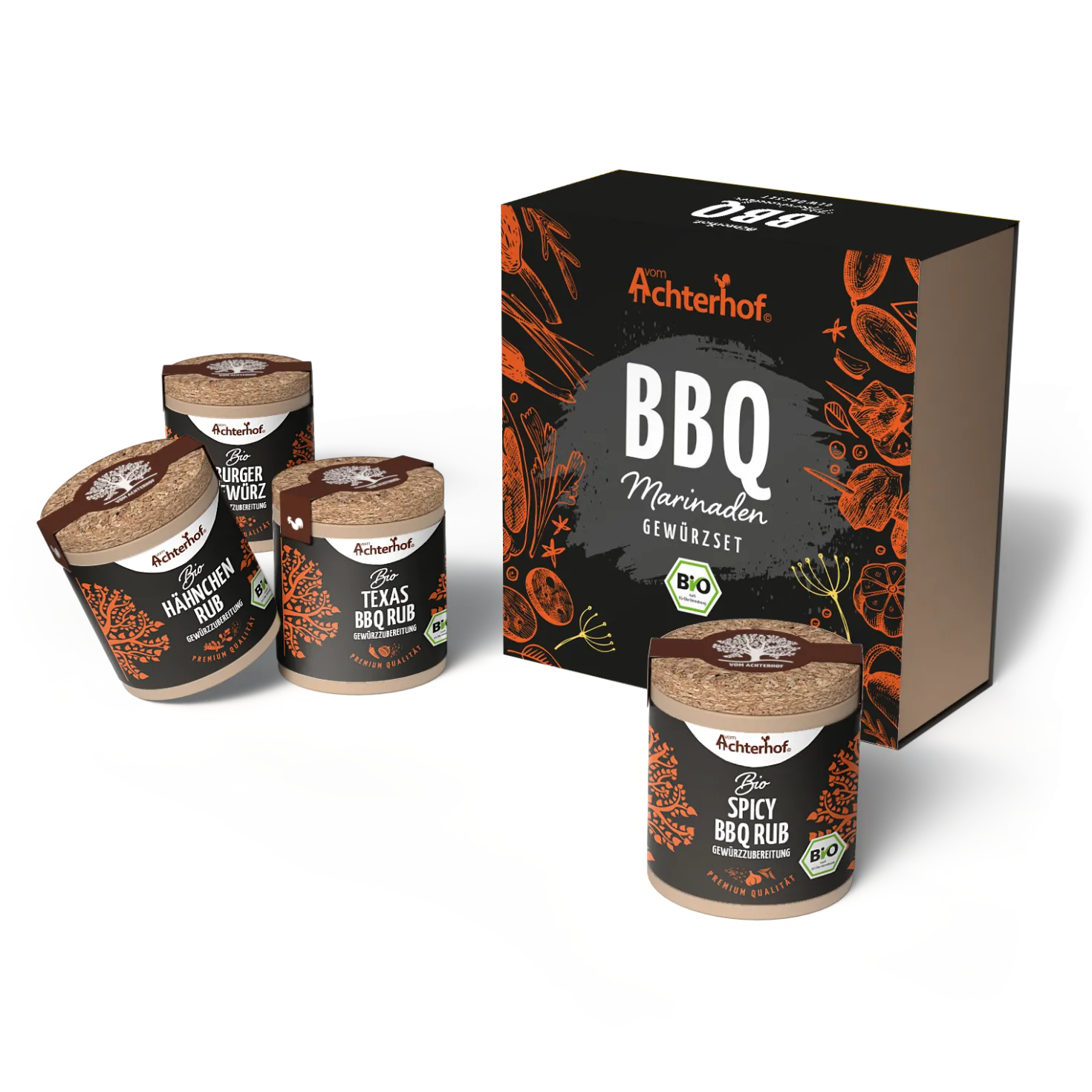 BBQ Marinaden Gewürzset Bio