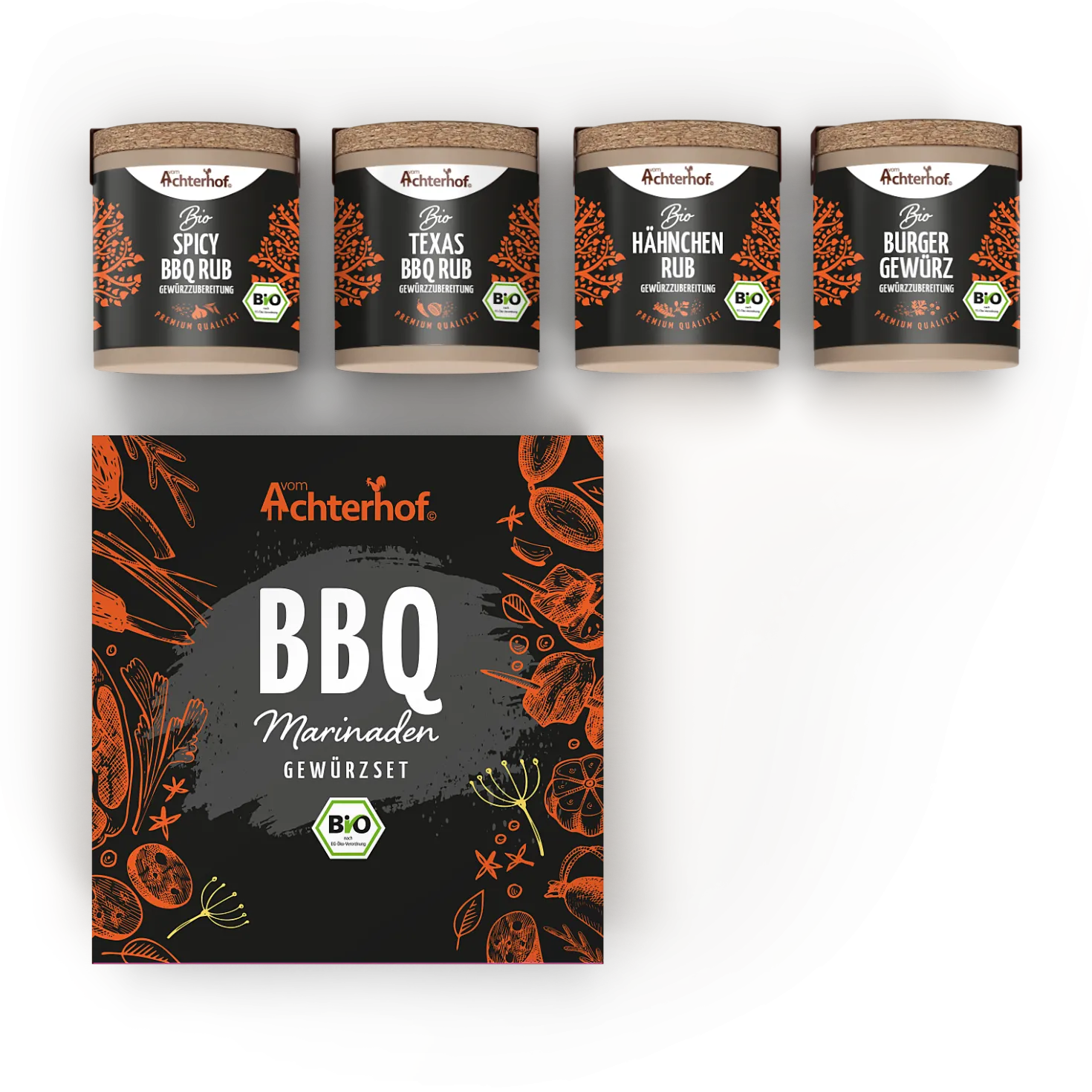 BBQ Marinaden Gewürzset Bio