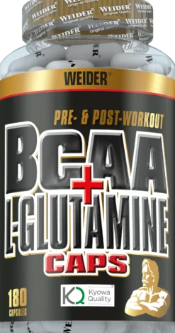 BCAA + L-Glutamine (180 Kapseln)