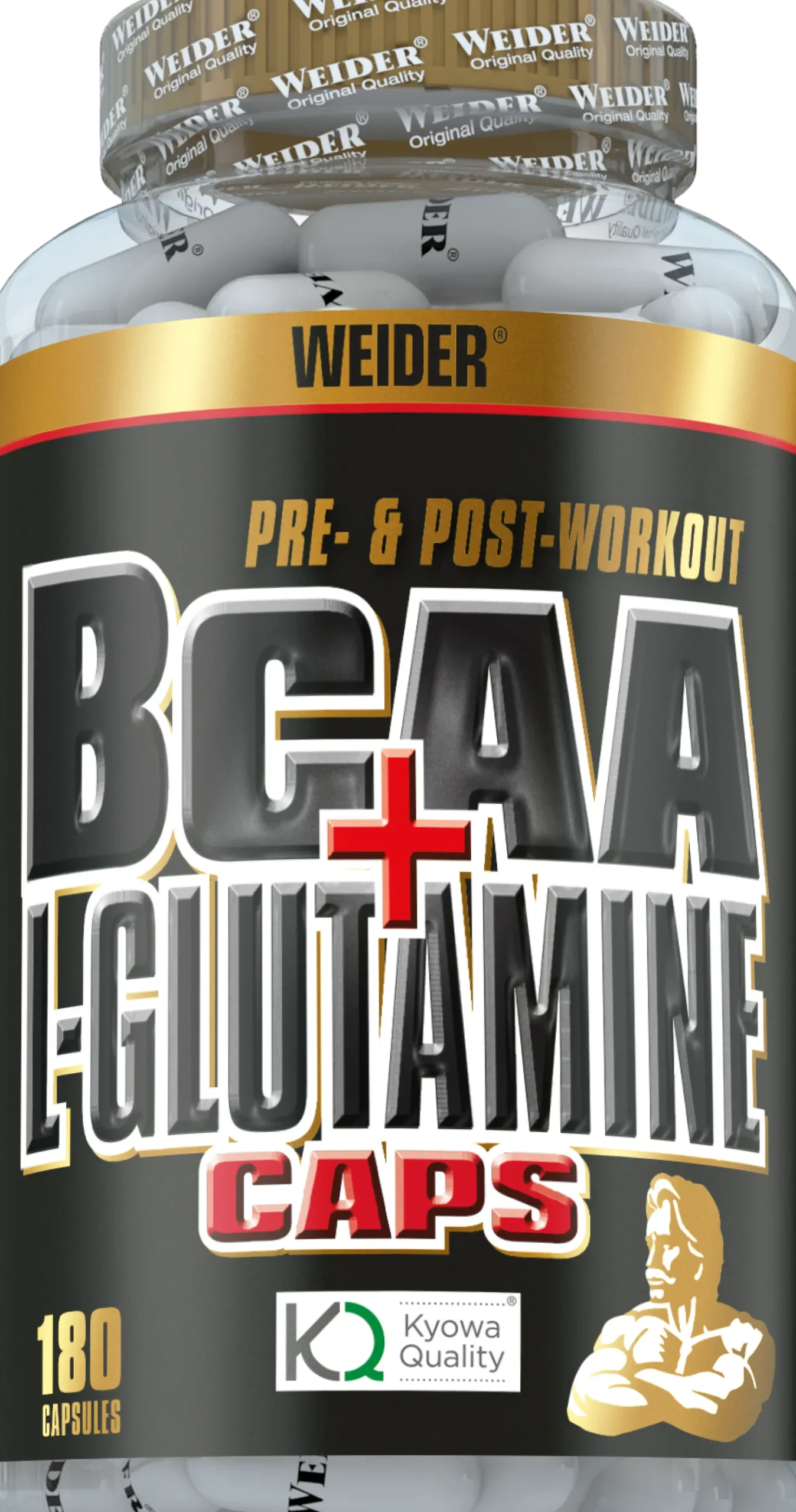 BCAA + L-Glutamine (180 Kapseln)