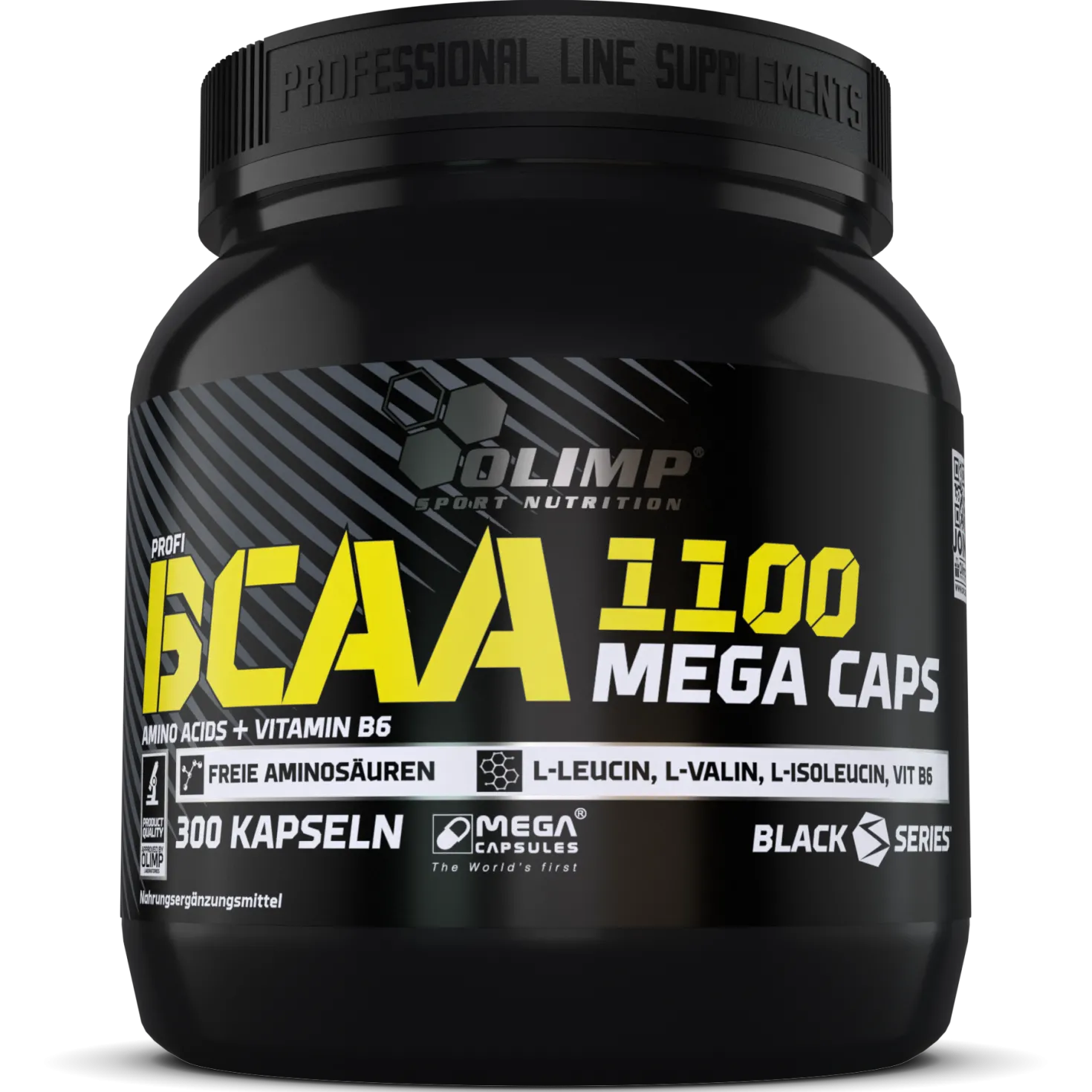 BCAA Mega Caps 1100 (300 Kapseln)
