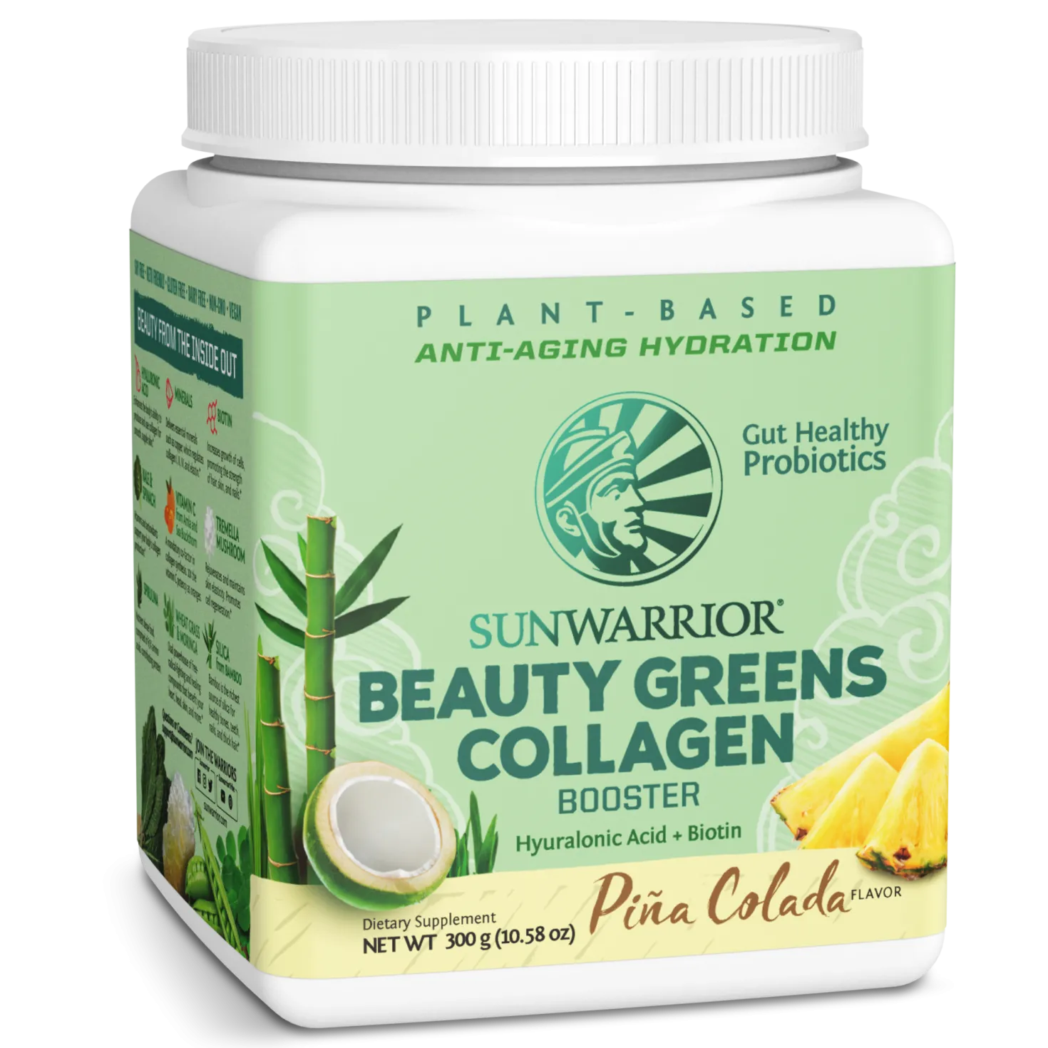 Beauty Greens Collagen Piña Colada (300g)