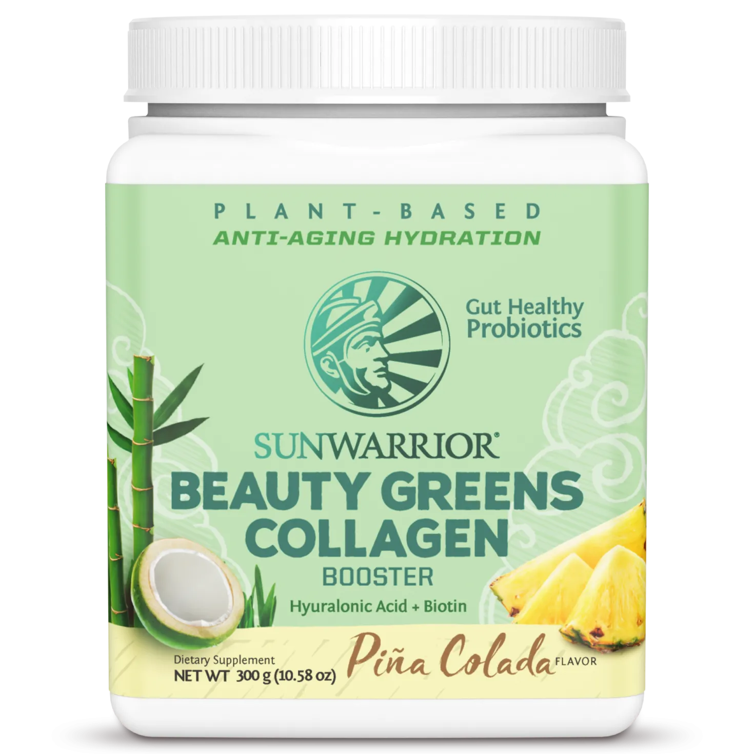 Beauty Greens Collagen Piña Colada (300g)