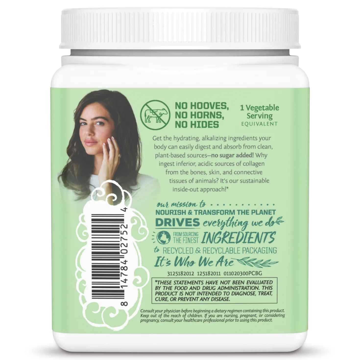 Beauty Greens Collagen Piña Colada (300g)