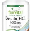 Betain HCL 650mg (120 Kapseln)