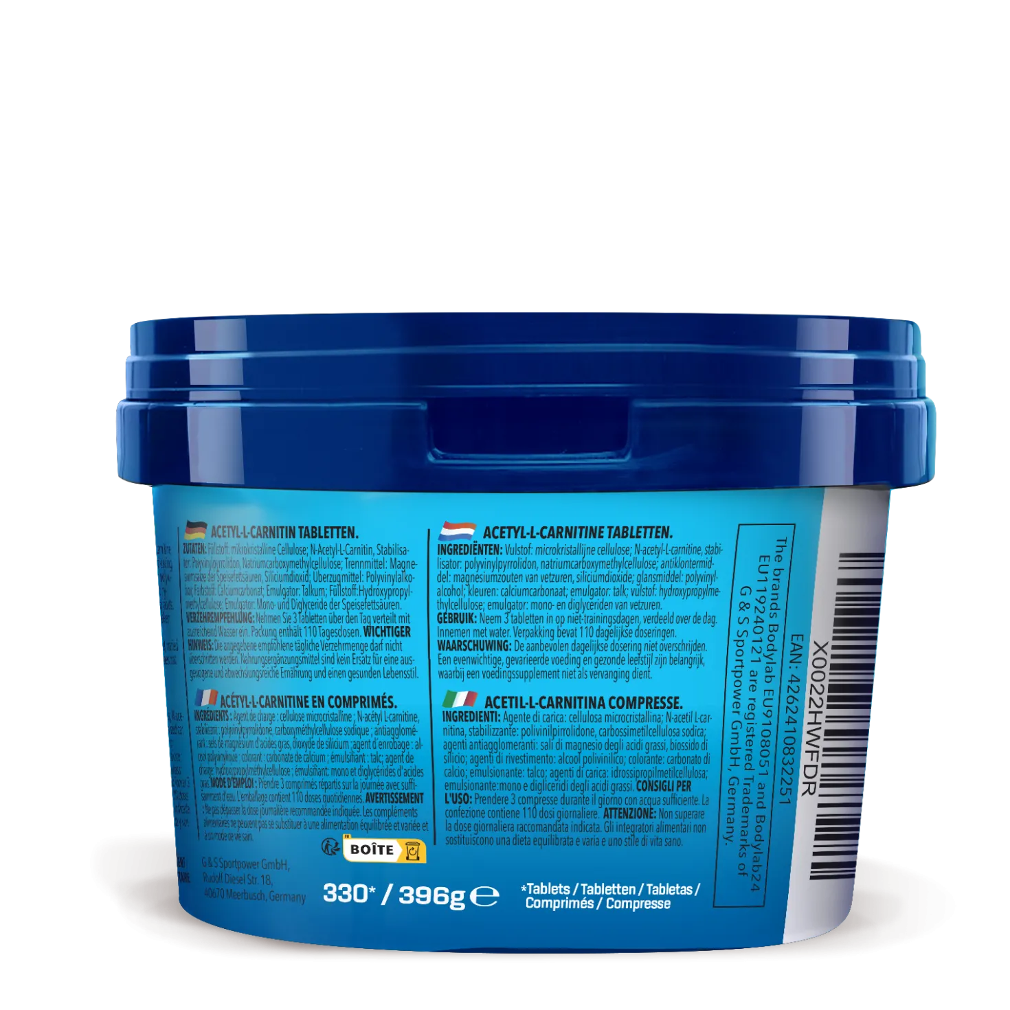 BIG PACK Acetyl L-Carnitine (330 Tabletten)