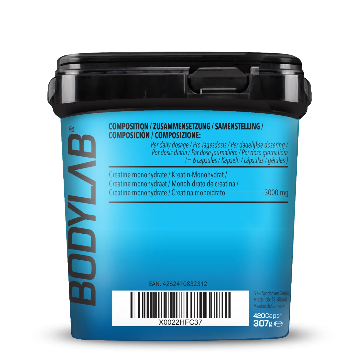 BIG PACK Creatine Monohydrate (420 Kapseln)
