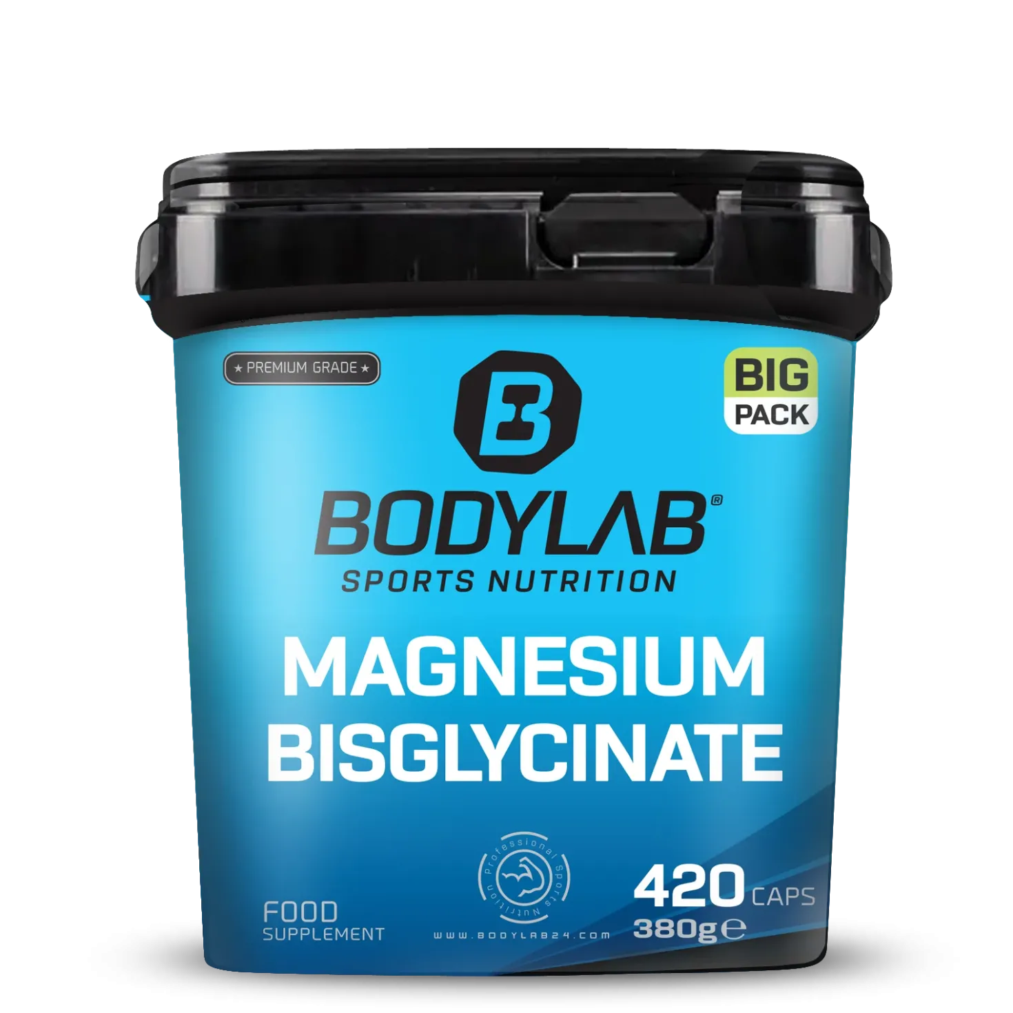 BIG PACK Magnesium Bisglycinate (420 Kapseln)