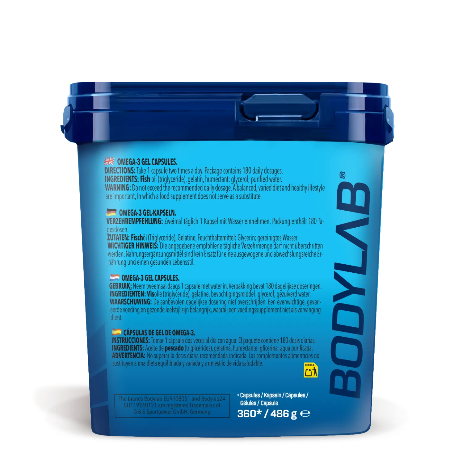 BIG PACK Omega-3 Extreme (360 Softgel Kapseln)