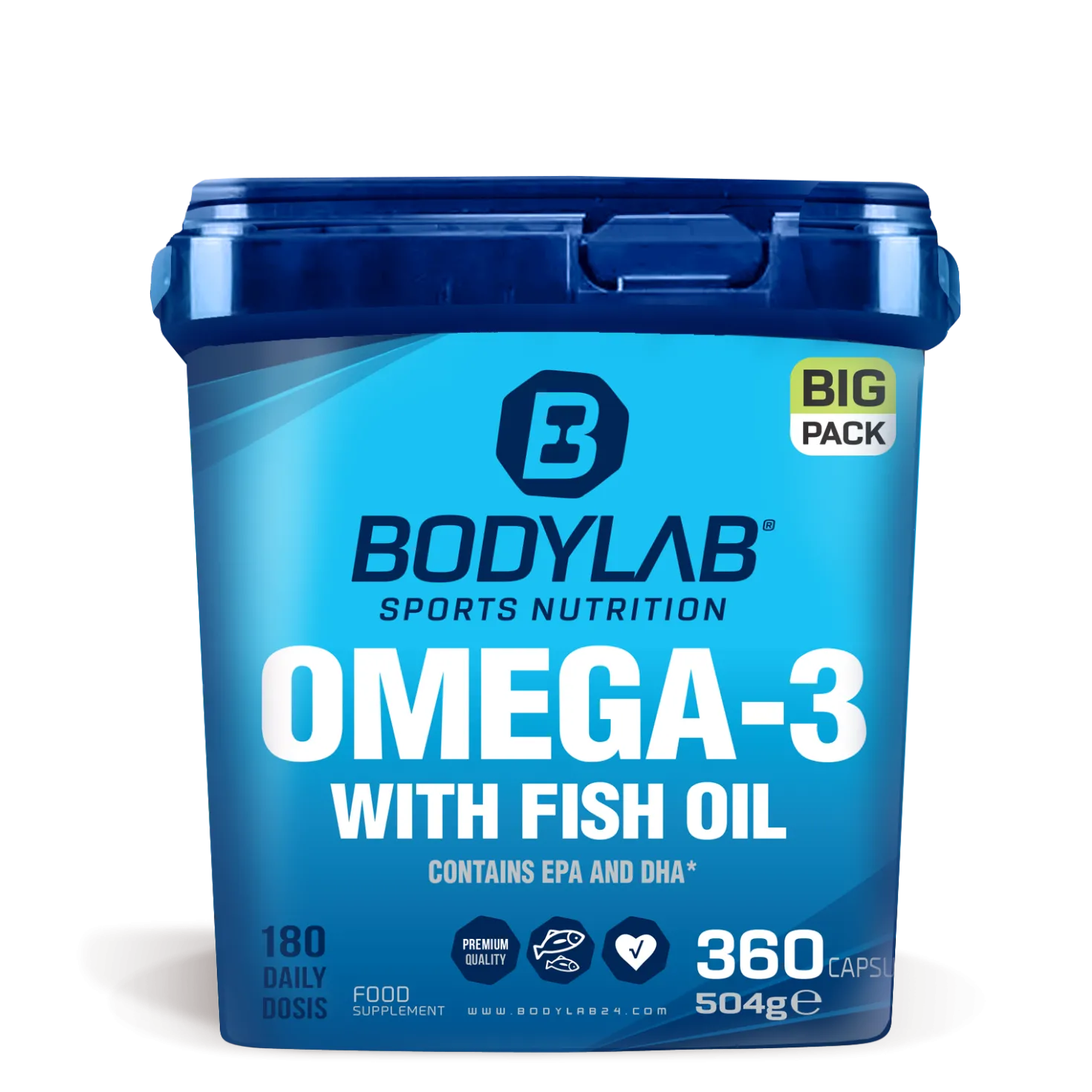 BIG PACK Omega-3 (360 Kapseln)