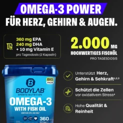 BIG PACK Omega-3 (360 Kapseln)
