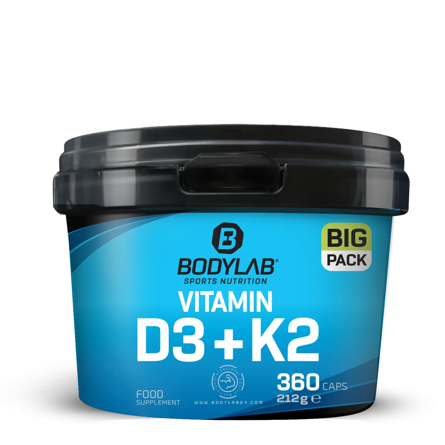 BIG PACK Vitamin D3 + K2 (360 Kapseln)