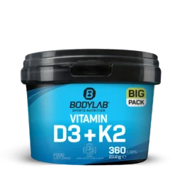 BIG PACK Vitamin D3 + K2 (360 Kapseln)