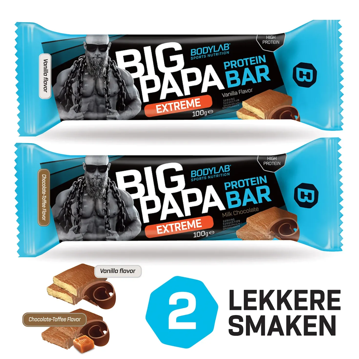BIG PAPA 50% Protein Bar Extreme (12x100g)