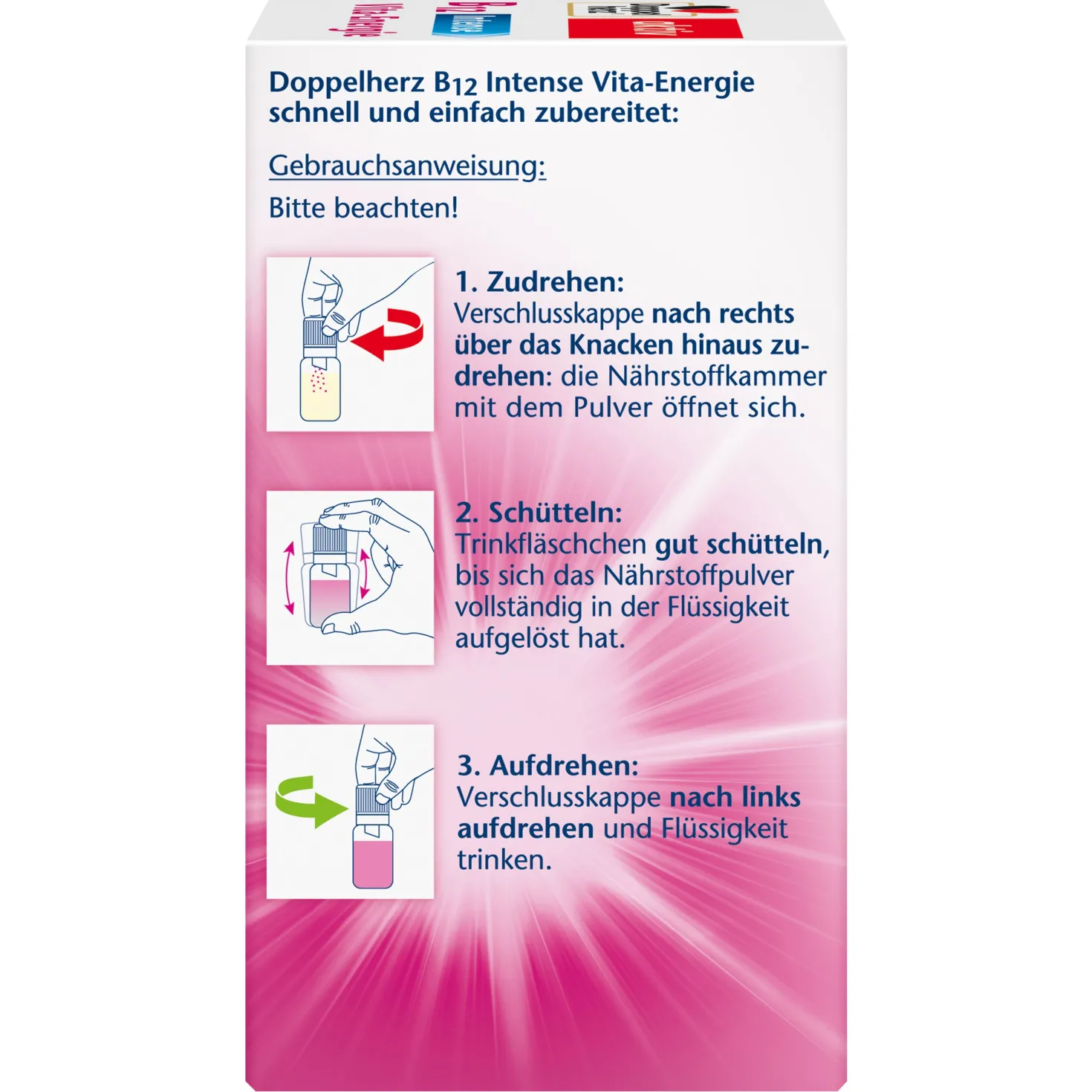 B12 Intense Vita-Energie Trinkampullen (18x10ml)