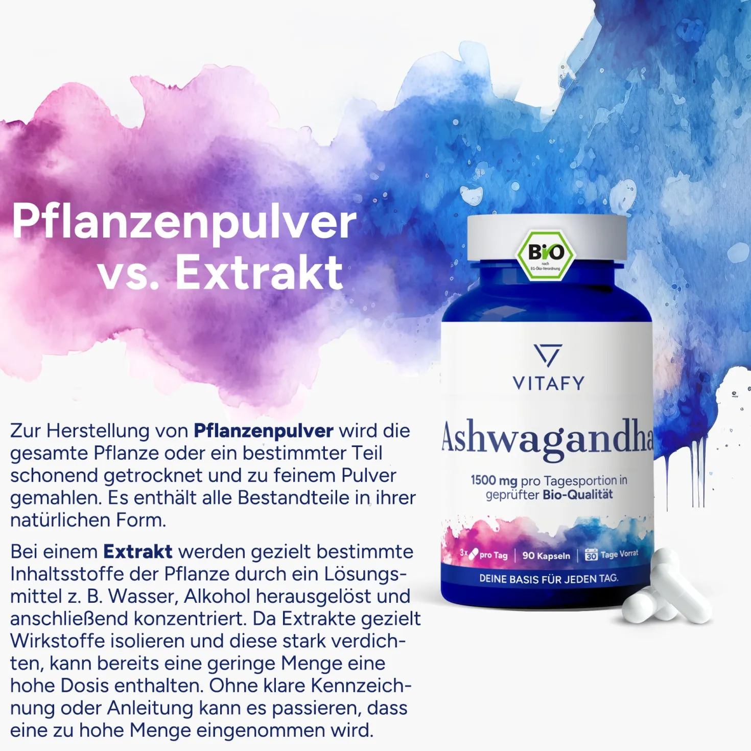 Bio Ashwagandha (90 Kapseln)