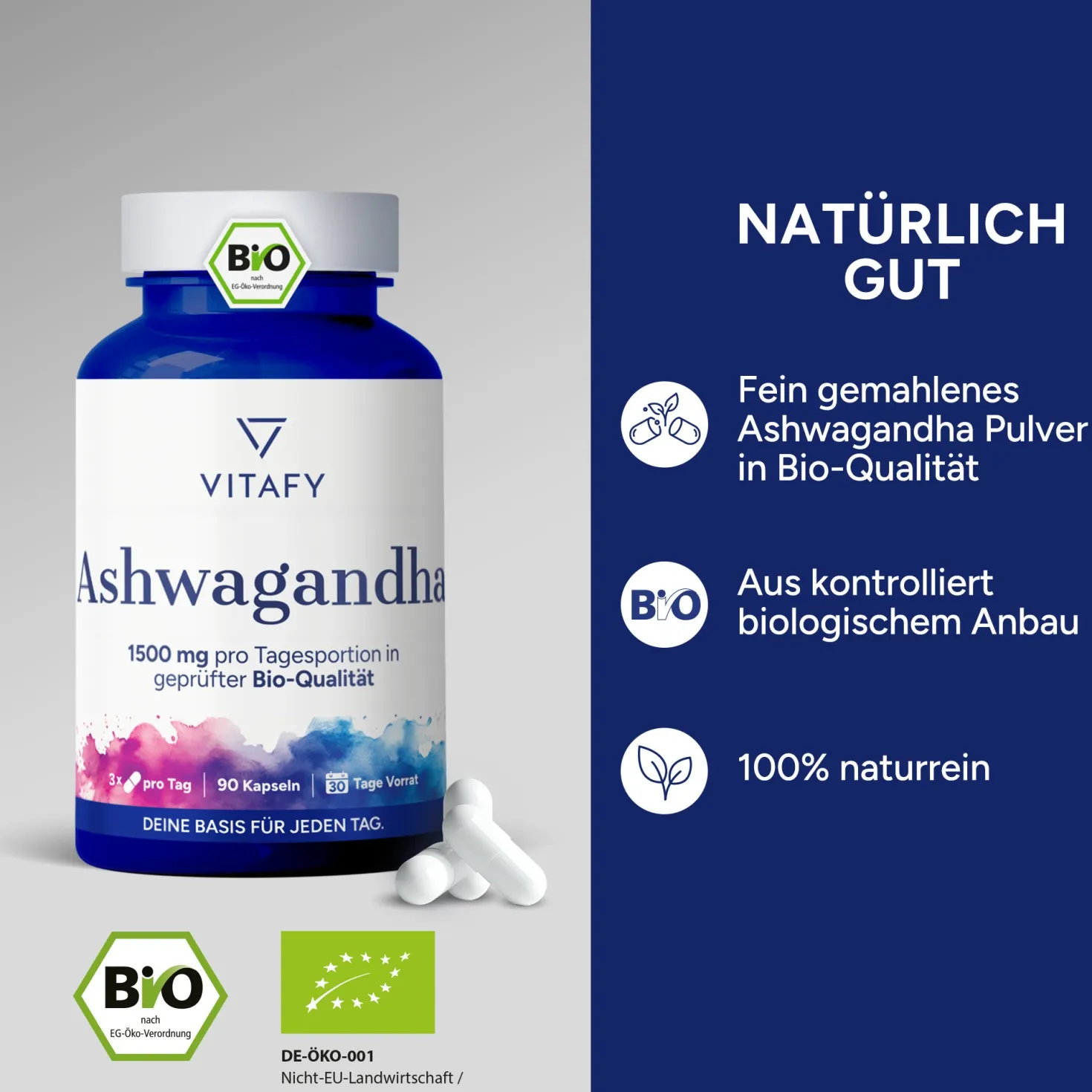 Bio Ashwagandha (90 Kapseln)