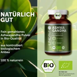 Bio Ashwagandha Kapseln (150 Kapseln)