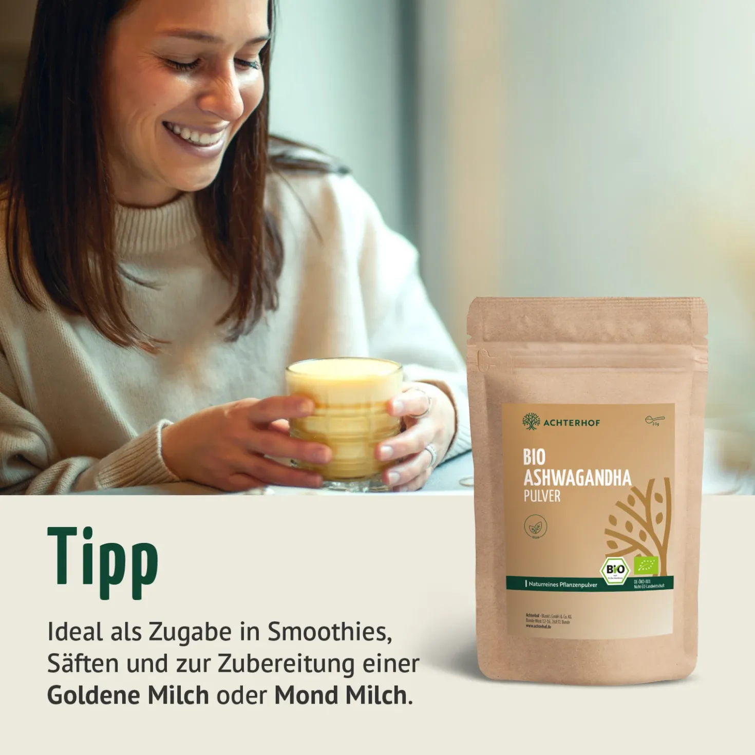 Bio Ashwagandha Pulver (250g)