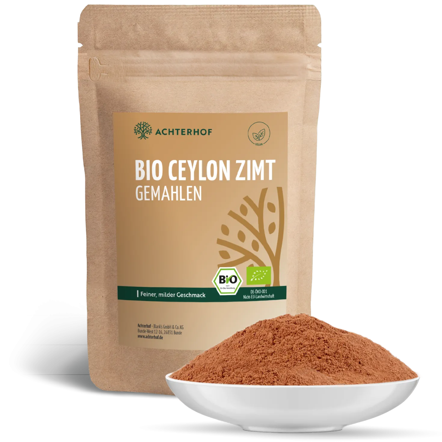 Bio Ceylon Zimt gemahlen (500g)