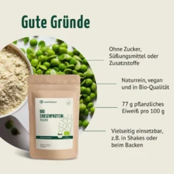 Bio Erbsenprotein Pulver (500g)