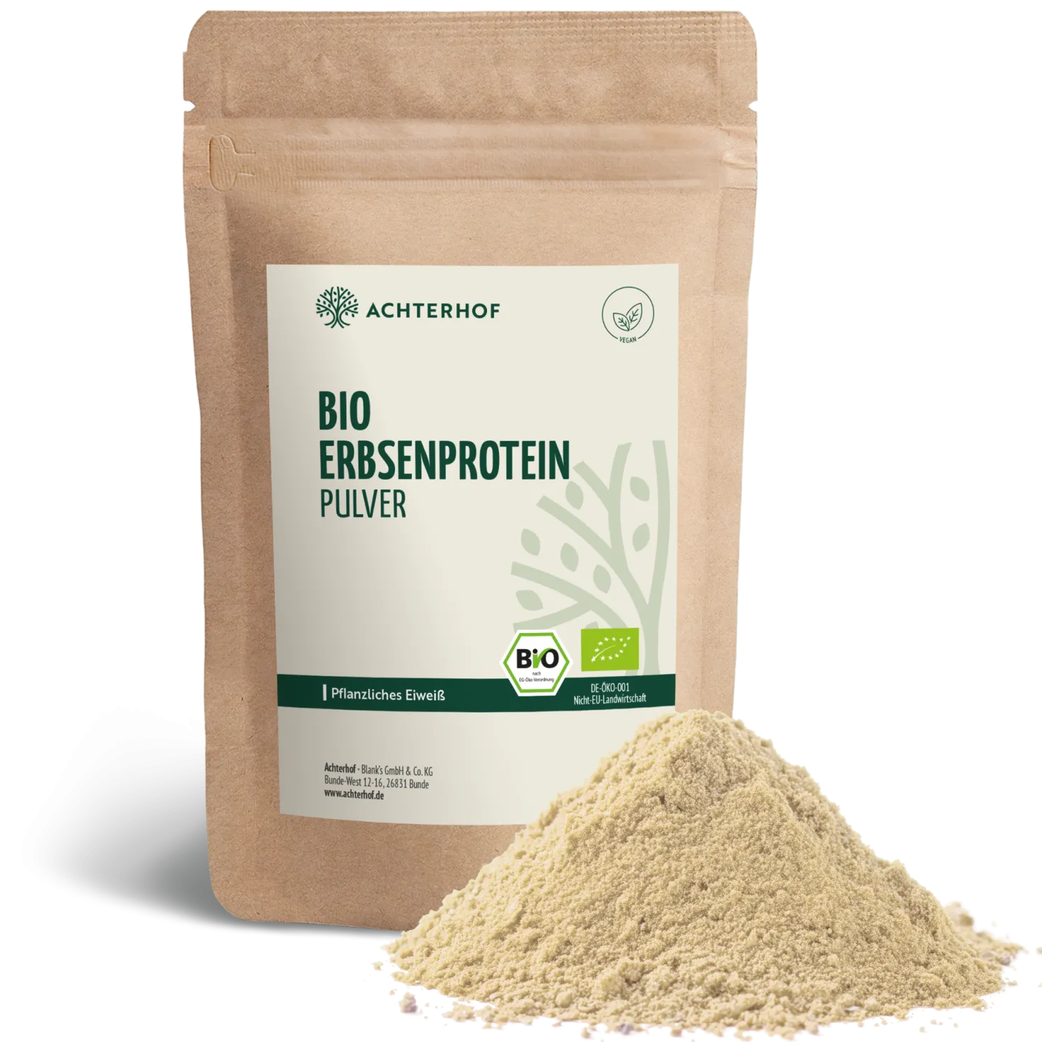 Bio Erbsenprotein Pulver (500g)