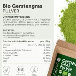 Bio Gerstengraspulver (1000g)