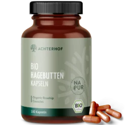 Bio Hagebutten Kapseln (180 Kapseln)