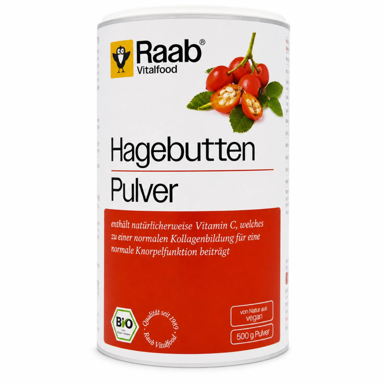 Bio Hagebutten Pulver (500g)