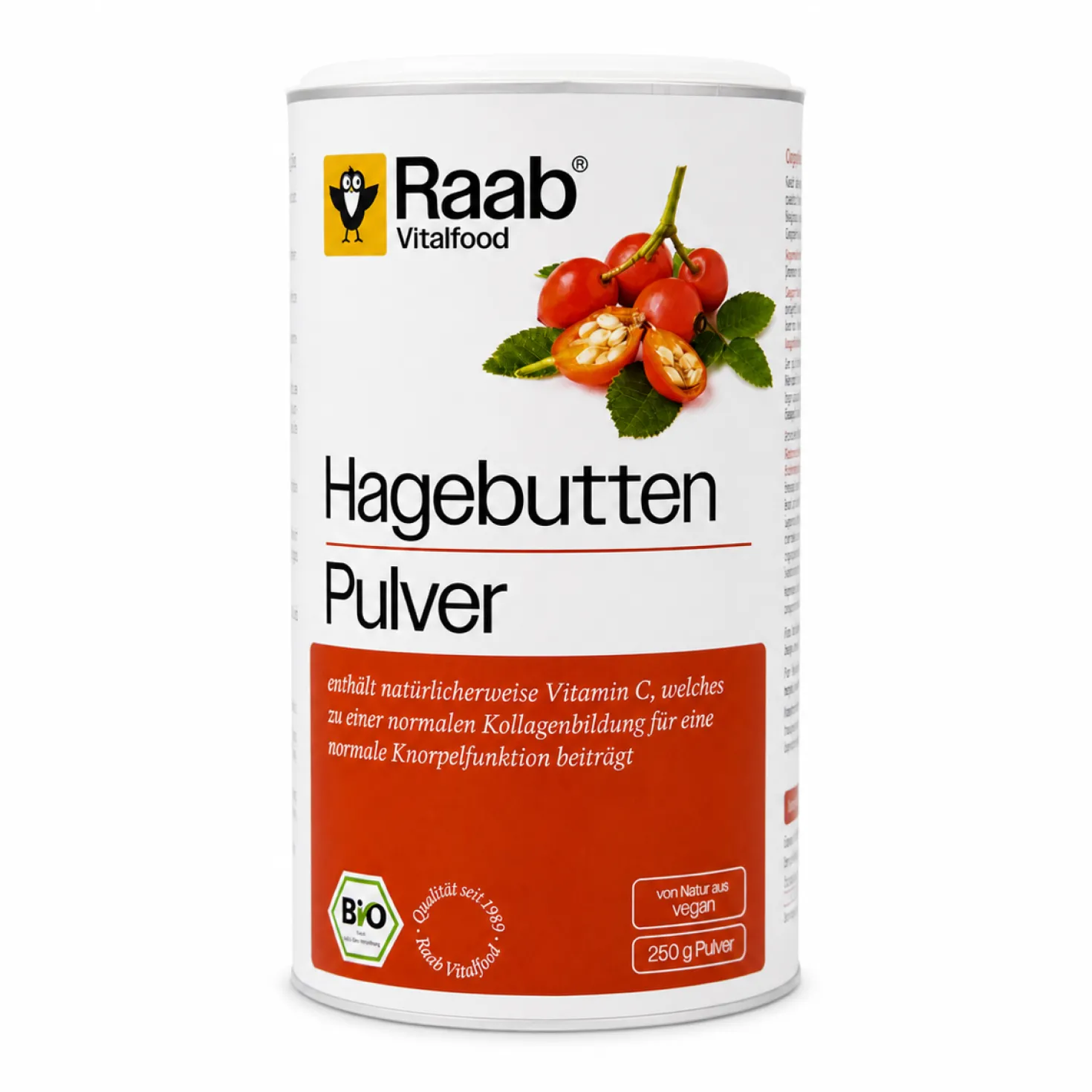 Bio Hagebutten Pulver (250g)