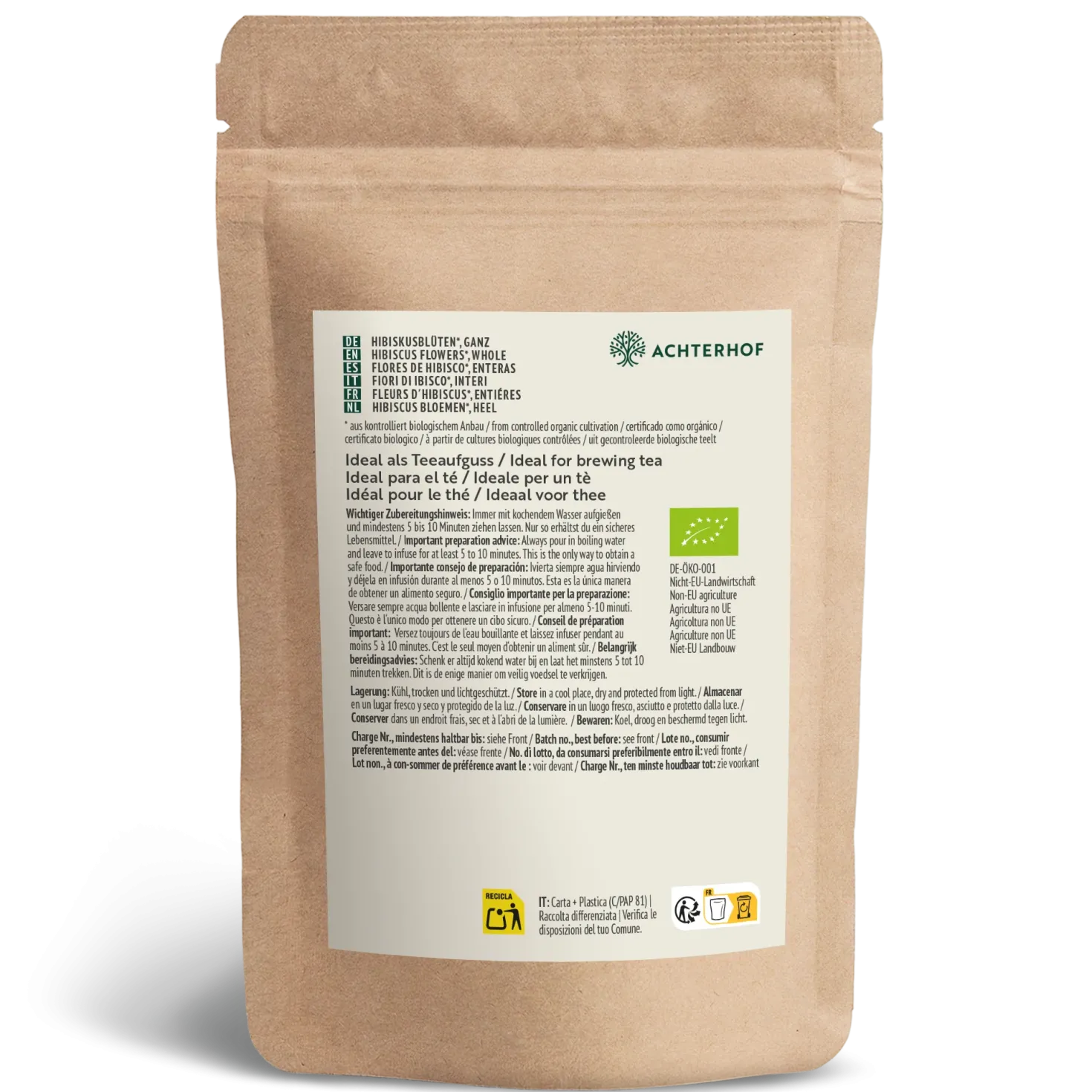 Bio Hibiskusblüten ganz (250g)