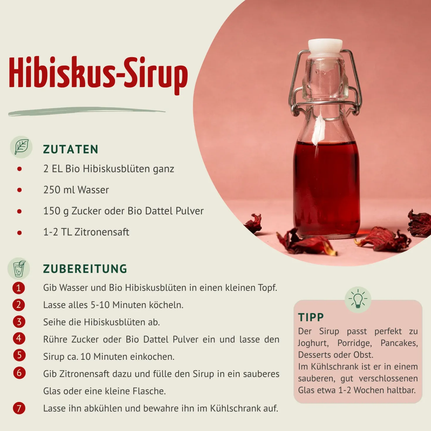 Bio Hibiskusblüten ganz (250g)
