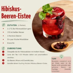 Bio Hibiskusblüten ganz (500g)