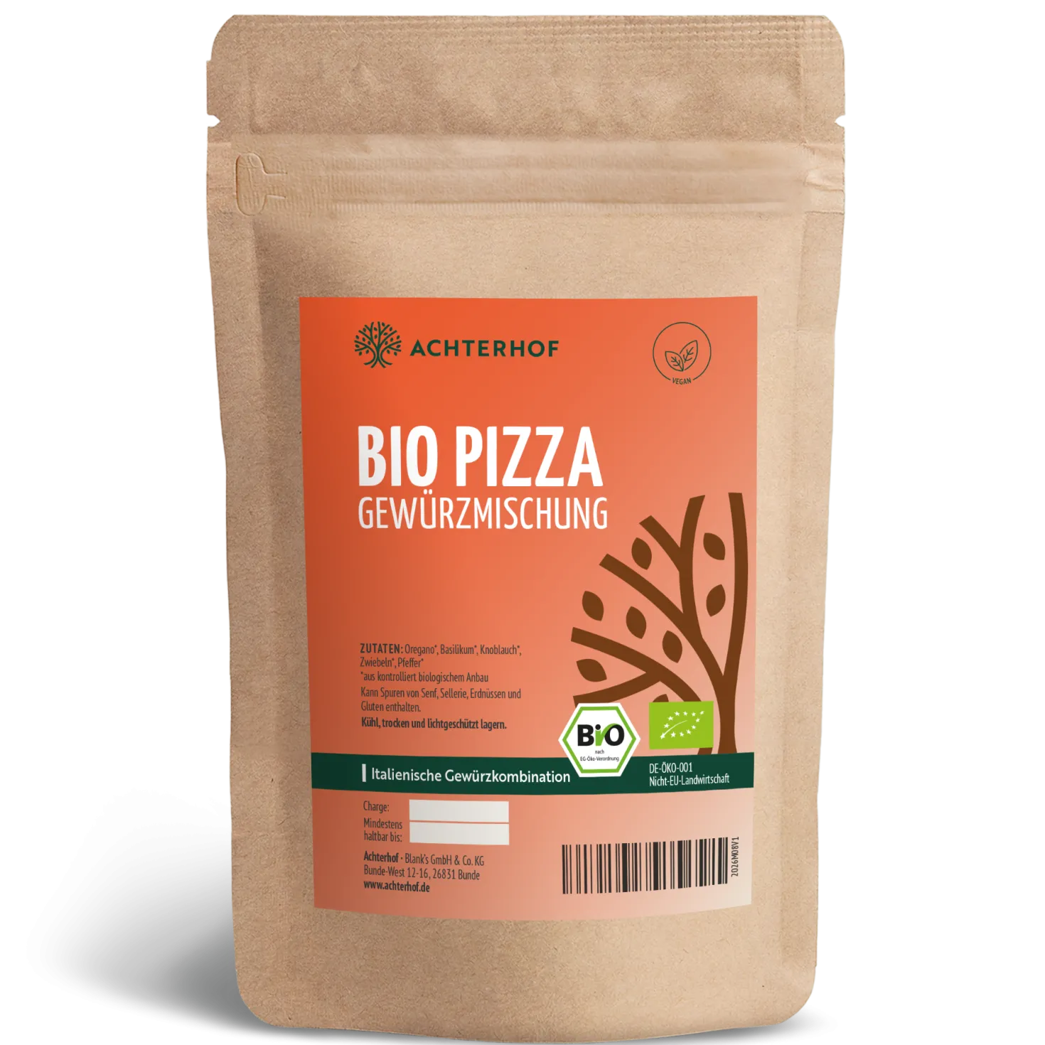 Bio Pizza Gewürzmischung (100g)