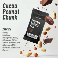 Bio Protein Energy Bars Cacao Peanut (12x50g)