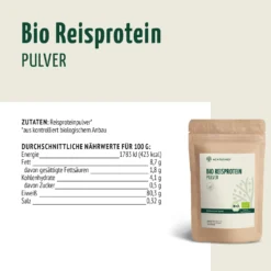 Bio Reisprotein Pulver (500g)