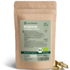Bio Shatavari Kapseln Nachfüllpack (400 Kapseln)