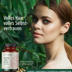 Biotin+Zink+Selen Kapseln (120 Kapseln)