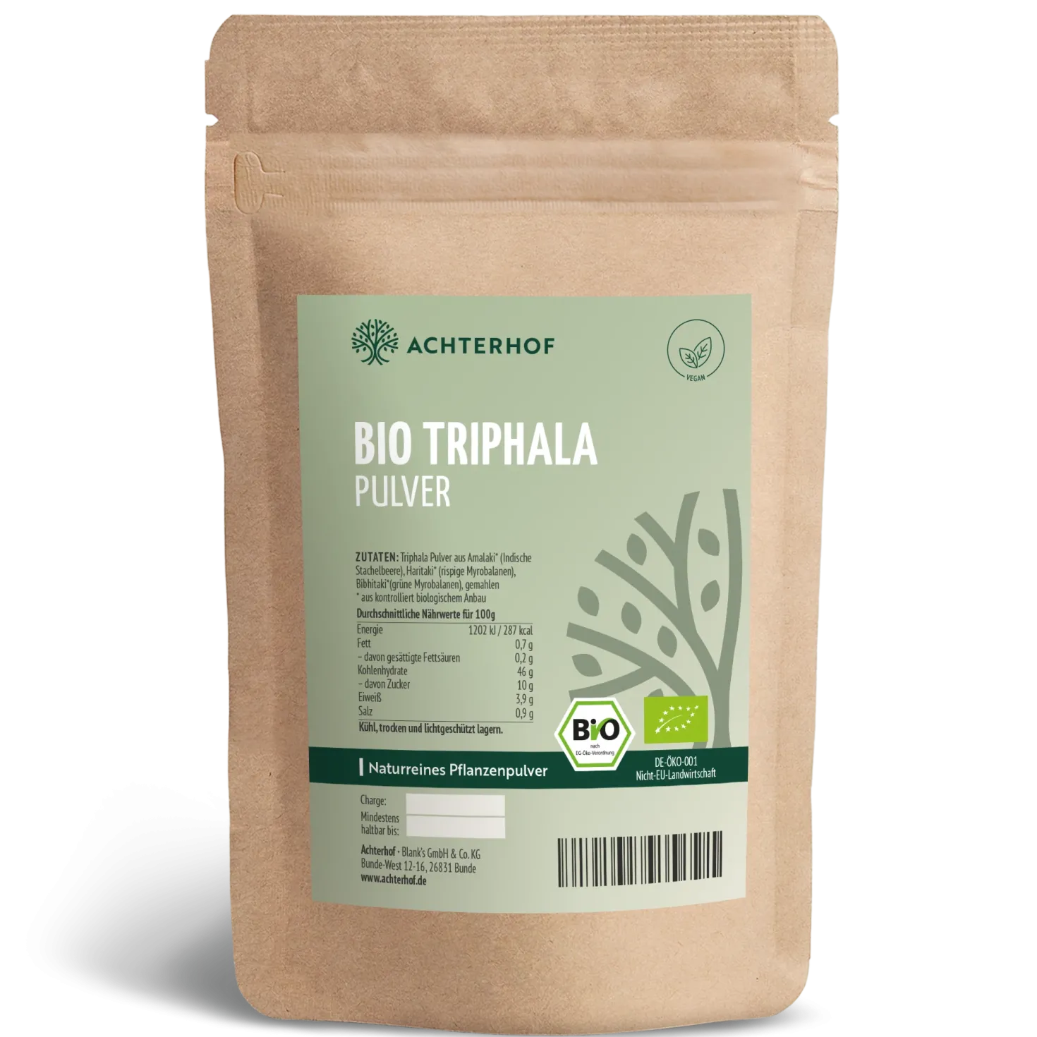 Bio Triphala Pulver (250g)