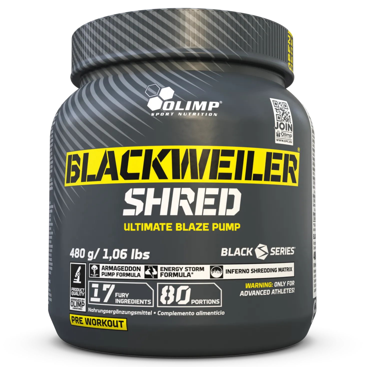 Blackweiler Shred Exotic Orange (480g)